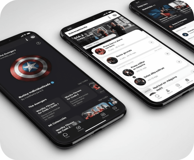App de entrenamiento online
